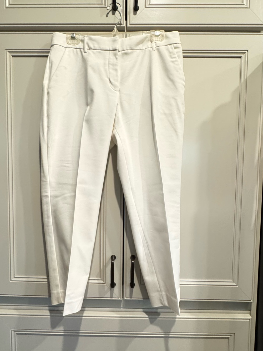 Express White Women's Tailored Ankle Pants